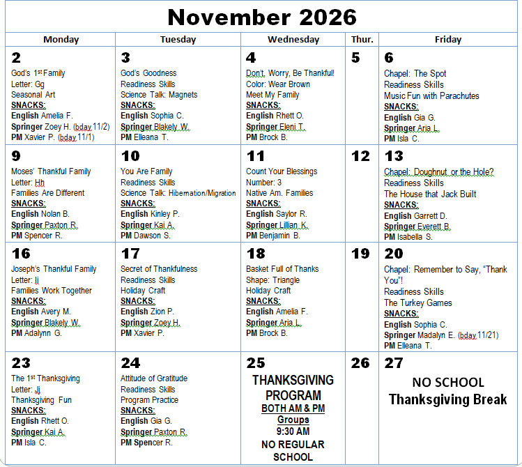 star nov 2026